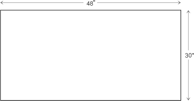 Calloway Mills 152963048G Black Border 30" x 48" Monogram Doormat Letter (G)