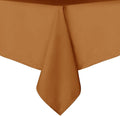 sancua Fall Tablecloth Rectangular for 6 Foot Tables - 60 x 102 Inch - Stain and Wrinkle Resistant Rectangle Table Cloth, Fabric Thanksgiving Table Cover for Dining Tables, Buffet Parties, Bronze
