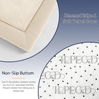 Baby Play Mat for Floor Tummy Time Mat Nursery Rug Muscle Mat Area Rug Playroom Rug Tatami Mat Memory Foam 1.3" Thick Beige Crawling Mat for Babies,Toddlers, Infants, Kids,Floor Mat