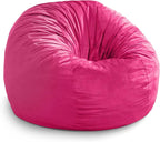 Hobestluk Bean Bag Chairs 2.5FT Bean Bag Chair with Memory Foam Filled & Machine Washable Cover,Beanbag Chair, Small Bean Bag Chairs for Playroom, Living Room, Bedroom
