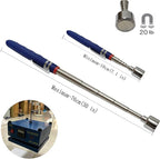 20lbs Magnetic Telescoping Pick Up Tool for Small Metal Tools Extendable Extends from 7 to 31 in / 185-762mm,Useful for Hard-to-Reach Picking Tool,for Men, DIY Handyman, Father/Dad, Husband.