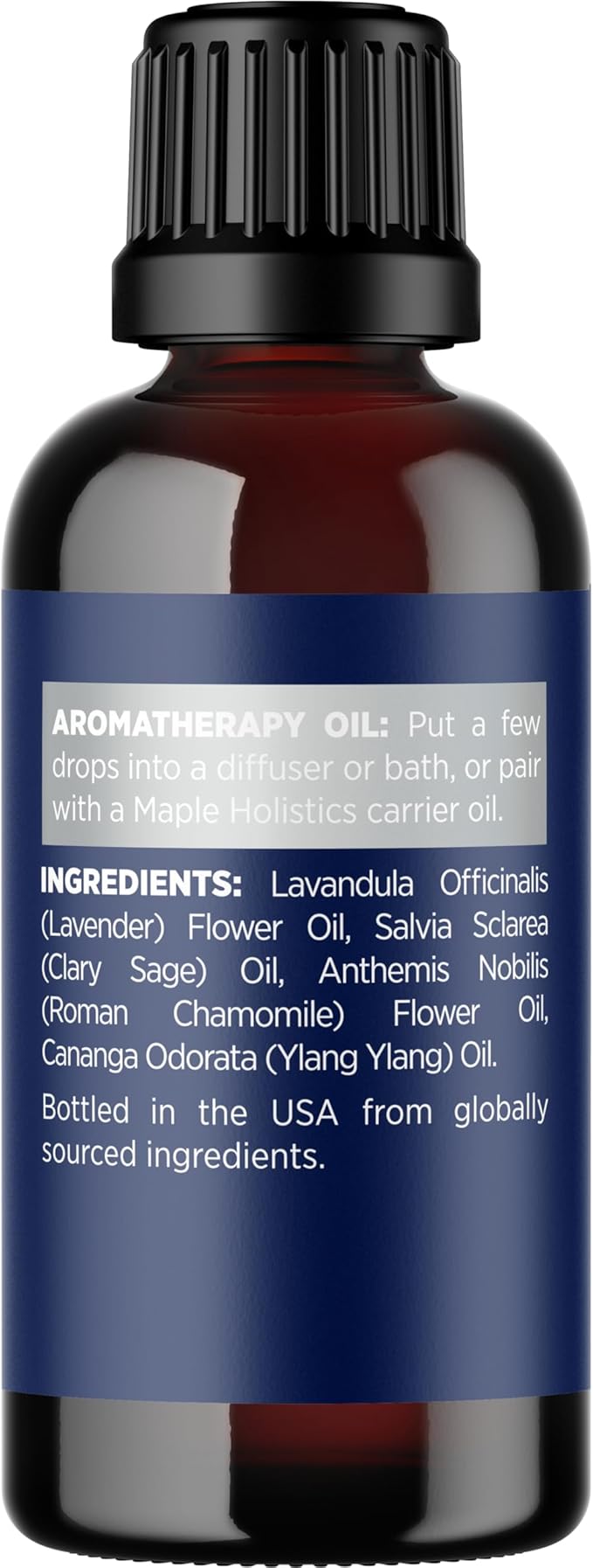 Sleep Essential Oil Blend for Diffuser - Dream Essential Oils for Diffusers Aromatherapy and Relaxation with Clary Sage Ylang-Ylang Roman Chamomile and Lavender for Sleep Time Support (1 Fl Oz)