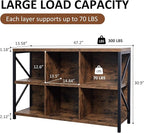 6 Cube Storage Organizer Bookshelf - Versatile Display Shelf