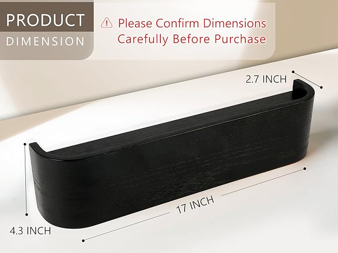 OLEEK Wall Coat Rack with Shelf - Wall Shelf with Hooks - entryway Hooks - Modern Coat Rack - Wooden Mount for Home Decor - Jacket Hanger - Coat Hanger Wall Mount