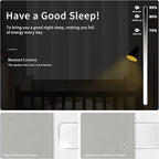Easy-Going Blackout Curtains for Bedroom, Solid Thermal Insulated Grommet and Noise Reduction Window Drapes, Room Darkening Curtains for Living Room, 2 Panels(42x63 in, Light Gray)