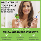 MOUTHWATCHERS Whitening Fluoride Free Naturally Sourced Toothpaste, 2 Tubes, 3 oz Each, for Sensitive Teeth and Gums, Fresh Organic Mint and Organic Propolis, by Dr. Plotka's