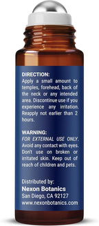 Frankincense Essential Oil Roll-On 10 ml - Pure, Natural Oil with Grapeseed for Aromatherapy & Skin Care - Nexon Botanics