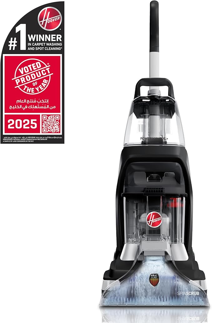 Hoover PowerScrub XL Pet Carpet Cleaner Machine for Carpet and Upholstery, Deep Cleaning Carpet Shampooer Machine with Multi-Purpose Tools, Powerful Suction, Pair with Hoover Carpet Cleaner Solution