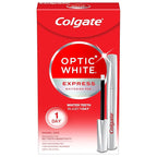 Colgate Optic White Express Teeth Whitening Pen, Enamel-Safe Tooth Whitening Applicator, Helps Whiten Teeth in As Little As 1 Day of Use, 7 Day Whitening Treatment, 0.08 fl oz
