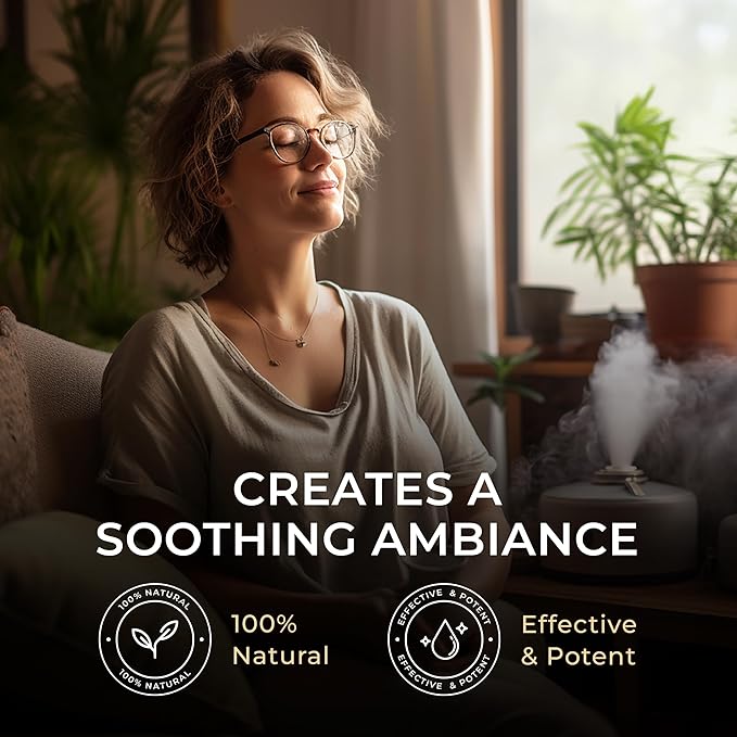 Gya Labs Lavender Essential Oil for Diffuser - 100% Pure Natural Lavender Oil for Skin, Hair, Massage, Candle Making & Aromatherapy (1.02 Fl Oz)