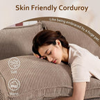 HOOOWOOO Modular Sectional Sofa Couch,Matching Free Combination Cloud Couch Ottoman Chair(Camel Corduroy)