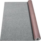 Marine Carpet,6 FT x 23 FT Smoke Gray Indoor Outdoor Carpet 0.2" Thick Boat Carpet with Water-Proof TPE Backing, Non-Slide Outdoor Marine Carpet Roll for Home, Patio, Porch, Deck