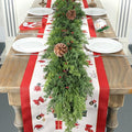 6 Ft Real Touch Christmas Garland Indoor with Pine Cone,Thick and Lush，Soft Bendable Mantle Garland Christmas, Lifelike Cedar Garland, Christmas Garland for Mantle,Indoor Christmas Decorations