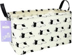Rectangular Storage Basket Fabric Organizer Bin for Toys,Books,Clothes,Gifts,Pets-Perfect for Home,Office,Nursery,Dorm,Shelf(Rec Bulldog)