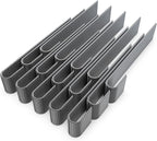 Vodaland Rebar Stakes | J Hook Extra Heavy Duty Rust Proof Coated Steel Ground Anchors with Chisel Point End | Secure Landscaping and DIY Projects | 5/16” Diameter x 16” Inches Long (Pack of 150)