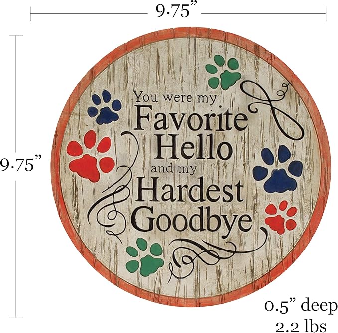 Spoontiques - Garden Décor - When Someone You Love Stepping Stone - Decorative Stone for Garden