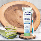 Naturally Soothing Toothpaste for Sensitive Teeth and Gum Care with Aloe Vera, Allantoin & Fresh Mint Flavor, Gentle & Natural, ADA Approved (5-oz, 2 Count)