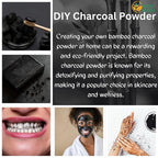 Activated Charcoal Powder 100% Food Grade, Natural Detoxifier for Teeth Whitening, Digestive Health, Face Masks, DIY Skincare, Detox Drinks & Bug Bite Relief 3.5 oz Pack