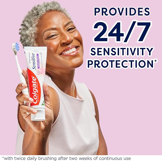 Colgate Sensitive Toothpaste with Whitening, Prevent and Repair, 6 Ounce, 3 Pack