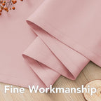 H.VERSAILTEX Blackout Curtains for Bedroom Thermal Insulated Room Darkening Living Room Curtains 72 Inch Long Grommet Privacy Protection Window Curtain Panels/Drapes for Nursery, 2 Panels, Baby Pink