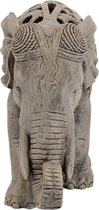 Design Toscano Anjan the Elephant Jali Sculpture