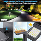 Sunvivo Solar Path Lights,2 Modes(Cold White or Warm White),Bright Solar Path Light Outdoor Waterproof,Perfect Elegant Guide Light or Deco for Yard,Garden,Lawn,Sideway,Driveway,Outdoor Event(8Pack)