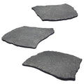 3 Pack Rubber Stepping Stones Outdoor Garden Rubber Pavers Pathway Walkway Paving Stones