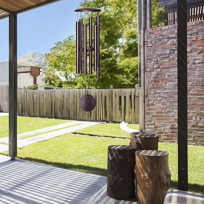 Wind Chimes for Outside, 36'' Wind Chime Outdoors Deep Tone Unique Wind Chimes Outdoor Clearance, Gifts for Mother's Day/Housewarming/Christmas