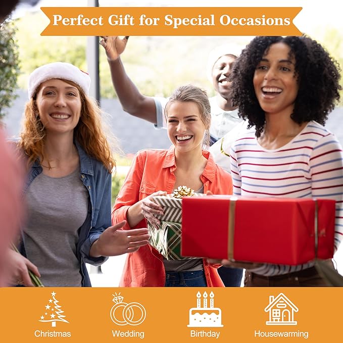 Crystal Wine Glasses Set of 6-12oz Long Stem Wine Glass, Clear Pretty Crystal Glassware, Hand Blown Drinkware, Unique Stemware Wine Glass Holiday Gift Set