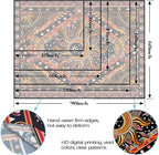 Lunerfex Hippie Sun and Moon Tapestry Bohemian Celestial Tapestry Aesthetic Tapestries for Bedroom and Living Room Decor Sun and Moon 70×90 Inches
