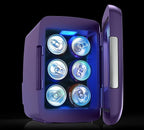 Frigidaire EFMIS179 Gaming Light Up Mini Beverage Refrigerator, Purplehaze