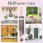 Gifts for Nana, 25''Wind Chimes, Birthday Gift for Nana from Grandkids, Mothers Day, Thanksgiving, Christmas Day Gifts Ideas for Love Reminder