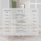 sancua Rectangle Tablecloth - 90 x 156 Inch - Water Resistant Spill Proof Washable Polyester Table Cloth, Decorative Fabric Table Cover for Dining Tables, Buffet Parties and Camping, Grey