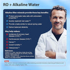 iSpring RCC2AK, Upgraded 200 GPD, pH+ 6-Stage Under Sink Reverse Osmosis System with Alkaline Remineralization Filter, Patented Top-Mounted Faucet Design for Easy DIY Installation