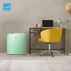 IBCR17MNT Compact, Energy Star Certified Small, Single Door Mini Fridge with Freezer Refrigerator, Standard (1.7 cu ft), Mint Green