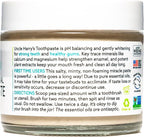 Uncle Harry's Peppermint Remineralizing Toothpaste | Natural Whitening Tooth Paste Freshens Breath & Promotes Enamel | Vegan Fluoride Free Toothpaste (2 Pack)