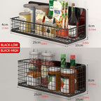 Magnetic Basket Magnetic Fridge Organizer Magnetic Pencil Holder Whiteboard Accessories Home Kitchen Organization (White-Low)
