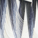 IOWER Large Macrame Wall Hanging Decor Dip-Dyed Macrame Wall Decor Wall Art Craftsmanship Fiber Art Boho Chic Wall Decor Modern For Bedroom Livingroom Backdrop