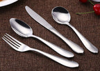 VANRA 4-Piece Children Forks Set Stainless Steel Kids Dinner Forks Child Silver Cutlery Set 5.7-inch (4 forks)