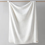 UGG Whitecap Plush Throw Blanket Fleece Lightweight Soft Cozy Throw for Couch or Bed Luxury Home Decor for Living Room Washable Hypoallergenic Blankets for Dorm Decor, 50-inch x 70-inch, White Snow