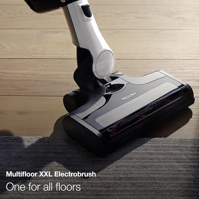 Miele Triflex HX2 Cordless Stick Vacuum Cleaner, 60 min runtime, Lotus White / Rose Gold