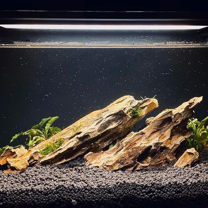 Dragon Rocks Aquarium Rock aquascaping Natural Stone Rocks Fish Tank Decor Rocks for Aquariums Landscaping Model Tank Decoration Aquarium Miniature -20Lb (2-8 inch)