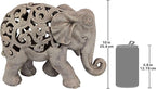 Design Toscano Anjan the Elephant Jali Sculpture