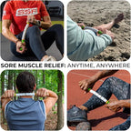 The Original Massage Stick - Self Myofasical Release Muscle Roller Stick - 14" Little Stick