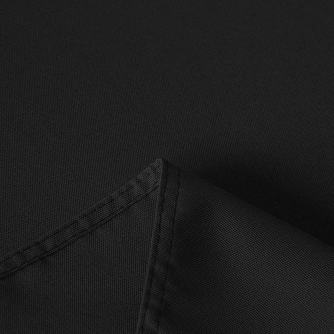 sancua Rectangle Tablecloth - 70 x 120 Inch - Stain and Wrinkle Resistant Washable Polyester Table Cloth, Decorative Fabric Table Cover for Dining Tables, Buffet Parties and Camping, Black