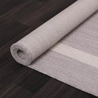 Bordered Outdoor Rug 9x12 Washable Outside Carpet for Indoor Patio Porch Waterproof Easy Cleaning Non Shedding Area Rugs Gray 9 x 12