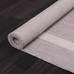 Bordered Outdoor Rug 5x7 Washable Outside Carpet for Indoor Patio Porch Waterproof Easy Cleaning Non Shedding Area Rugs Gray 5 x 7
