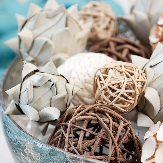 ANDALUCA Decorative Balls Bag Bowl Filler Home Decor (Artichoke)