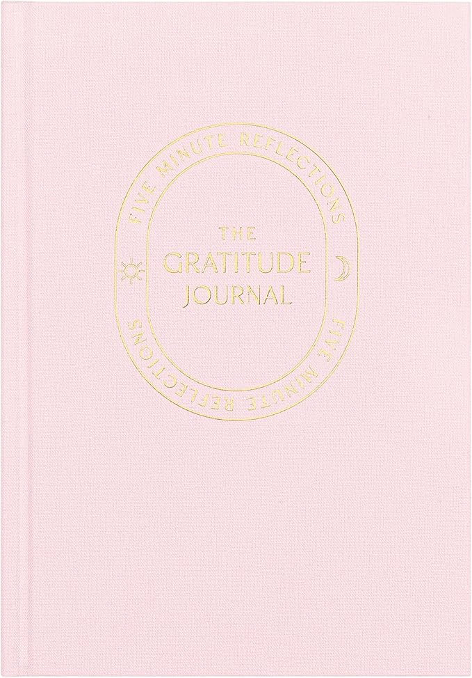 And Per Se Gratitude Journal – Five Minutes a Day to Cultivate Mindfulness, Happiness, Positive Vibes, Affirmations & Self-Reflection – Undated Daily Gratitude Journal for Women & Men (Pale Pink)