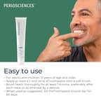 PerioSciences AO Pro Natural Toothpaste with Nano Hydroxyapatite, Remineralizing, Fluoride Free, SLS Free, Gluten Free 3 fl oz / 90ml - Pack of 2